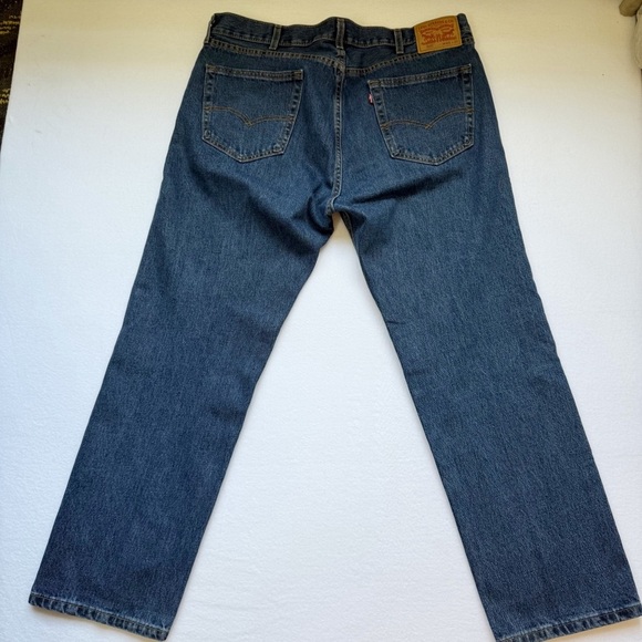 Levi's Blue Relaxed Jeans Classic Fit - Picture 5 of 13